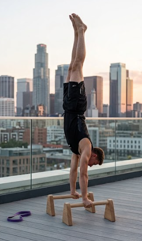 BP Wooden Parallettes — Home Calisthenics