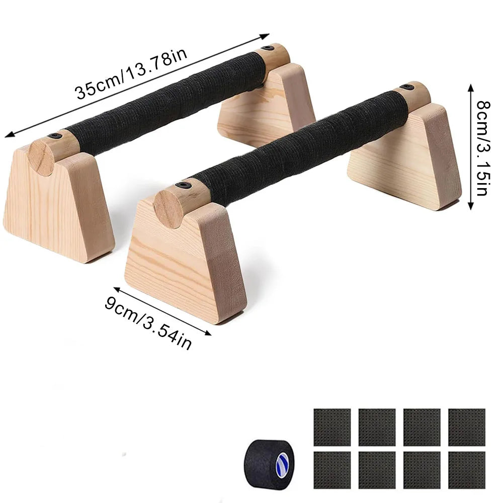 BP Wooden Parallettes — Home Calisthenics