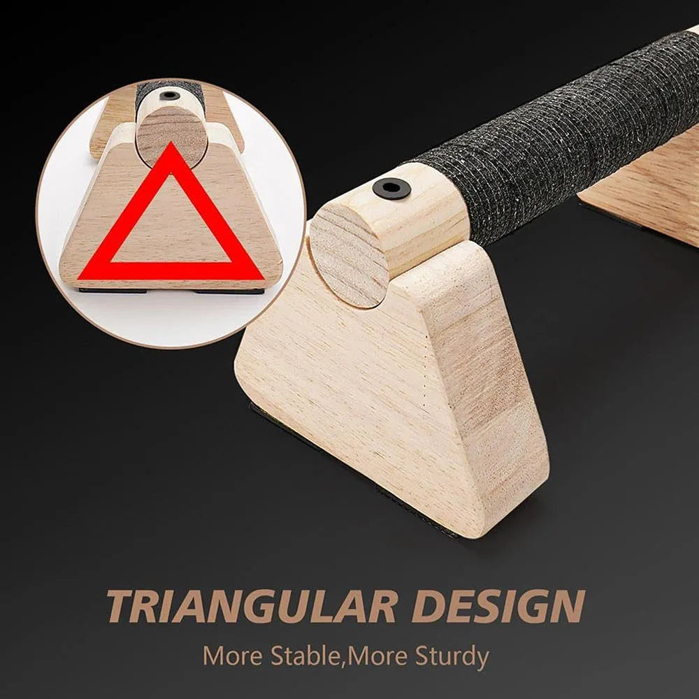 BP Wooden Parallettes — Home Calisthenics