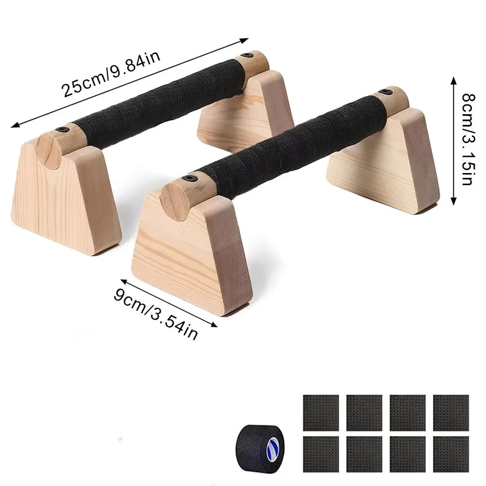 BP Wooden Parallettes — Home Calisthenics