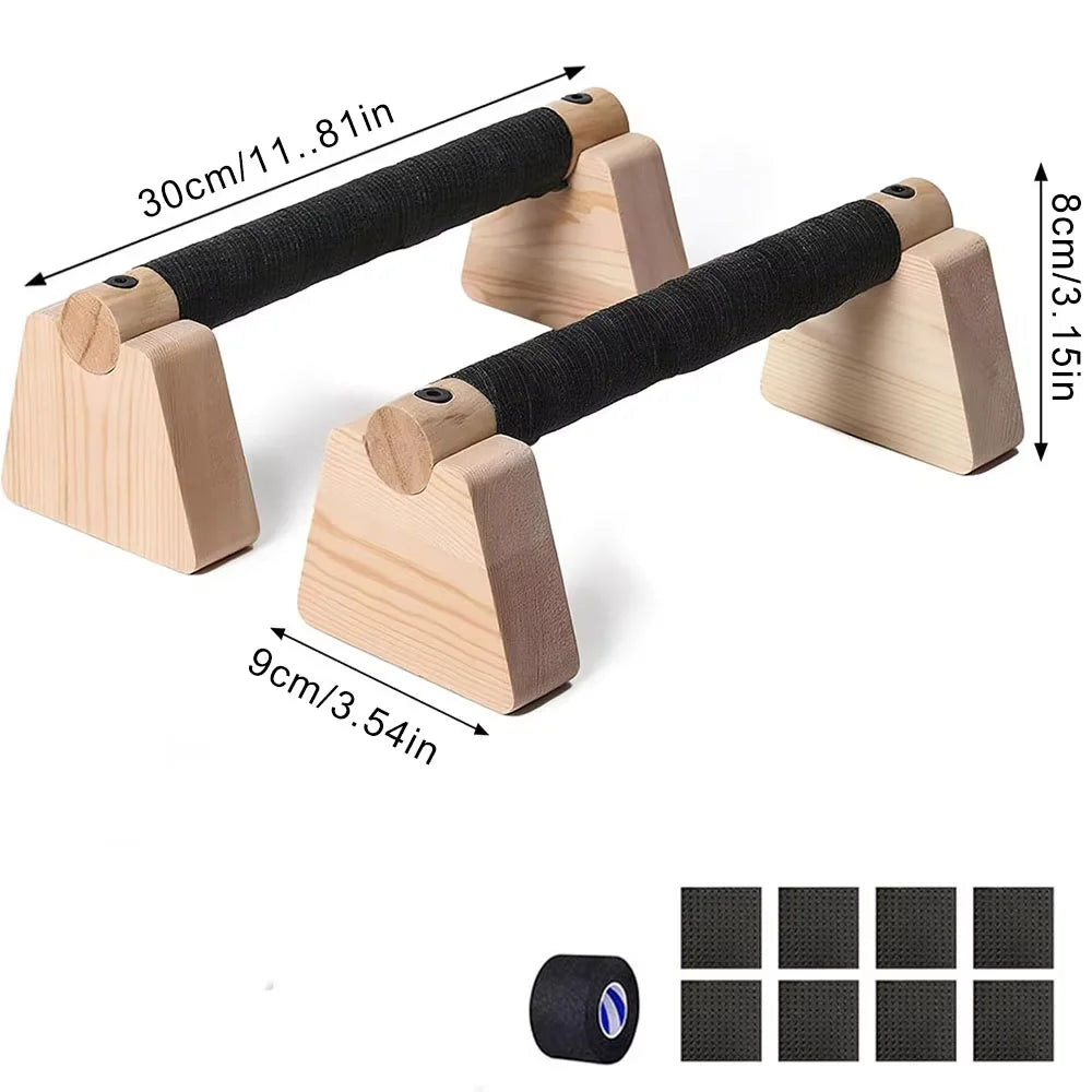 BP Wooden Parallettes — Home Calisthenics
